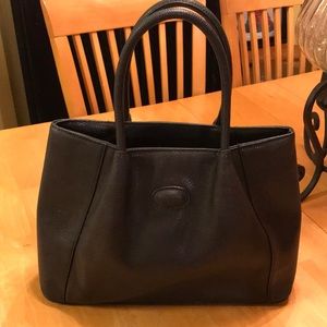 Tod’s Black Leather Purse
